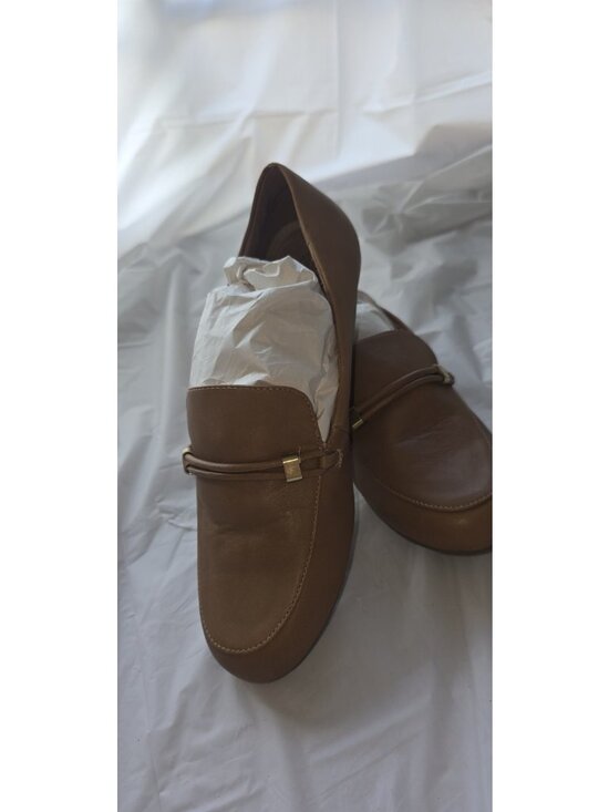Bella Vita Shoes - Bella Vita Women's Brown Leather Slip-On Loafer Flats Round Toe US 9.5 N